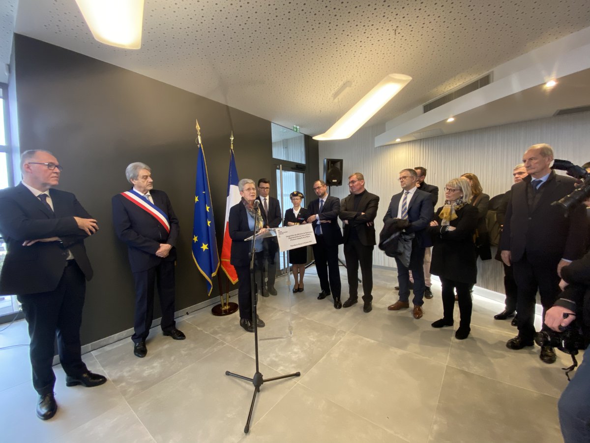 Prefet55's tweet photo. 🇫🇷Madame Geneviève Darrieussecq, ministre déléguée chargée des personnes handicapées, est aujourd'hui en déplacement dans la #Meuse pour visiter les locaux de l'association départementale des amis et parents d'enfants inadaptés de la Meuse (#ADAPEIM) situés à Thierville-sur-Meuse https://t.co/vpK9HEJ2dV