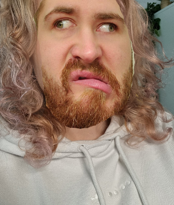 Prekkan's tweet photo. @rebzTTV Yes, It's my hair now https://t.co/T86RD4MVzl