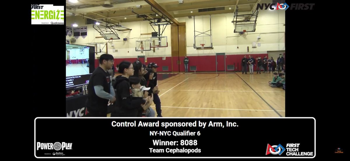 nwoods's tweet photo. @NYCSchools @JohnDeweyBK #Robotics had a great @nycfirst robotics #FirstTechChallenge weekend. Team 8088 ranked 1 and team 8087 ranked 3.
Team 8088 won the Francis Lewis Qualifier & the Coding Award! https://t.co/fSgfItLNMw