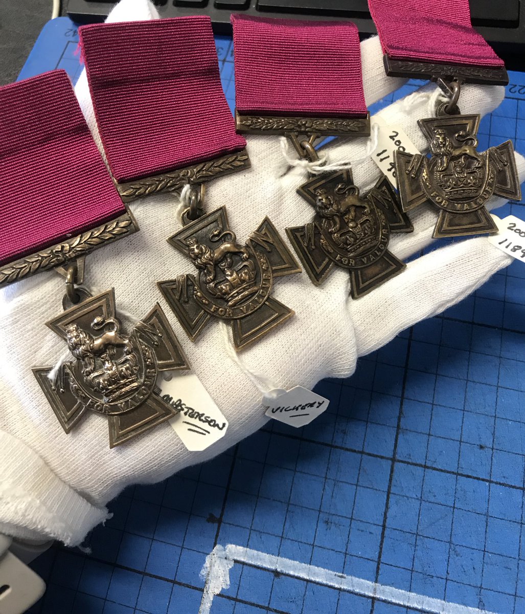 Today is an incredibly special day at the museum- we’re looking at all four original Victoria Crosses in the collection. Each day this week we’re going to look at each VC and those that won them!