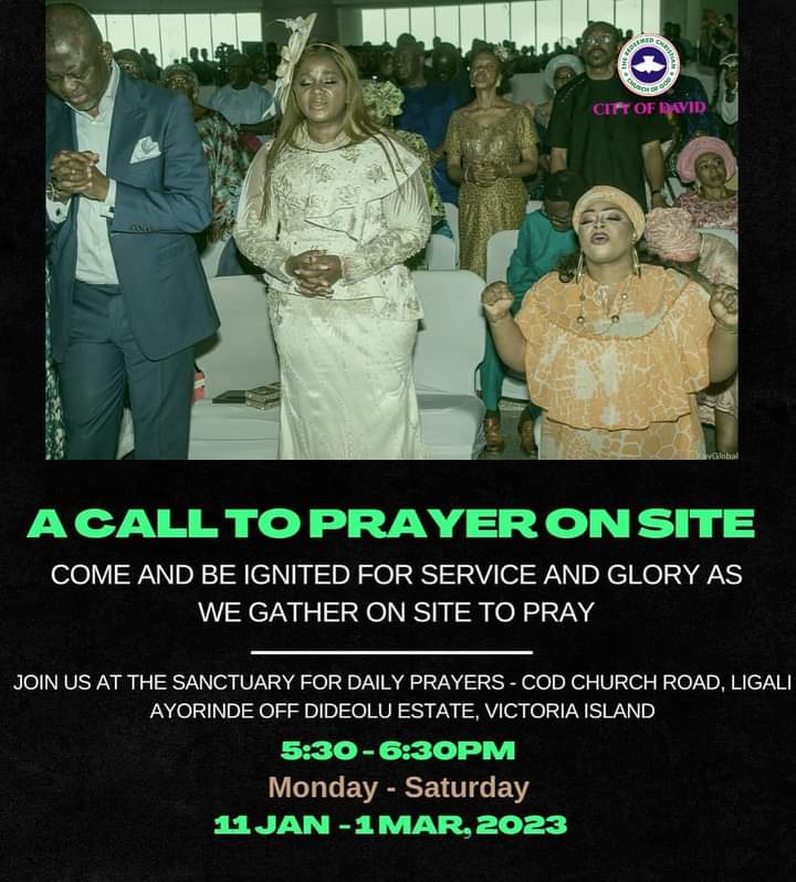 RCCGCityofDavid's tweet photo. DAY 6 Prayer Points for #50DaysFast - Monday, January 16, 2023
Also see details of our daily prayer schedule during the Fast.
#RCCGFast
#RCCGFast2023
#CODDailyPrayerPoints https://t.co/vOlGd1xrr2