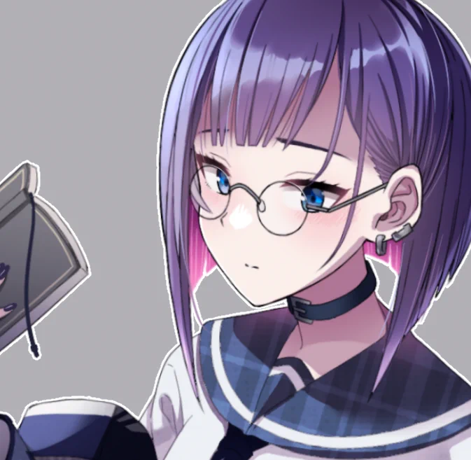 ご依頼でTRPGの立ち絵制作させていただきました!!お名前は「姫廻琴織」さん～!素行が悪いんだけどおしゃれ好き、陰キャの不良…といったことでこのようなお写真になっておりますTRPG関連のご依頼は初めてだったんですが、とても楽しくお仕事させていただきました#TRPG #TRPG立ち絵 