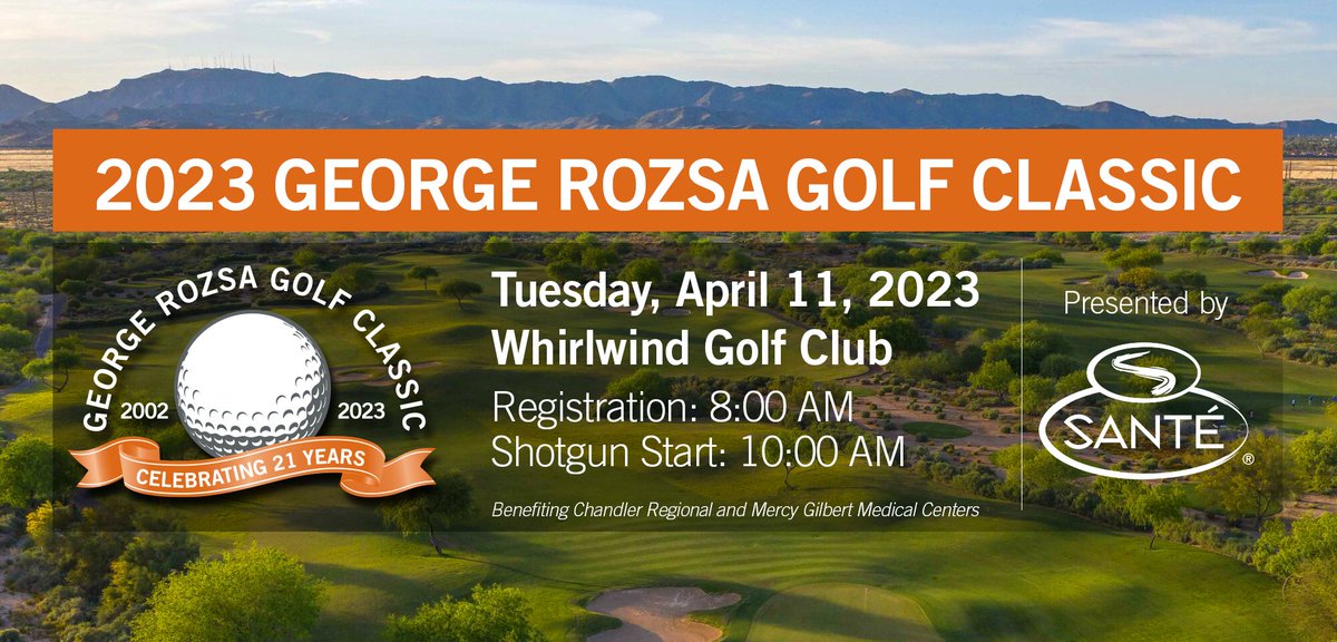 George Rozsa Golf Classic at Whirlwind Golf Club on Tuesday, April 11, 2023 supportdignityhealtheastvalley.org/events/george-…
