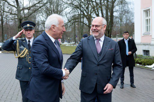 Alar Karis (@alarkaris) on Twitter photo Pleased to greet in 🇪🇪 the <a href="/President_Arm/">Vahagn Khachaturyan</a> 🇦🇲. Your visit gives new dynamics to bilateral relations, we´ll boost interactions in various spheres. With the 🇪🇺 Eastern partner we discussed also cooperation with the 🇪🇺, regional security situation & Russia’s aggression against 🇺🇦 Pleased to greet in 🇪🇪 the <a href="/President_Arm/">Vahagn Khachaturyan</a> 🇦🇲. Your visit gives new dynamics to bilateral relations, we´ll boost interactions in various spheres. With the 🇪🇺 Eastern partner we discussed also cooperation with the 🇪🇺, regional security situation & Russia’s aggression against 🇺🇦