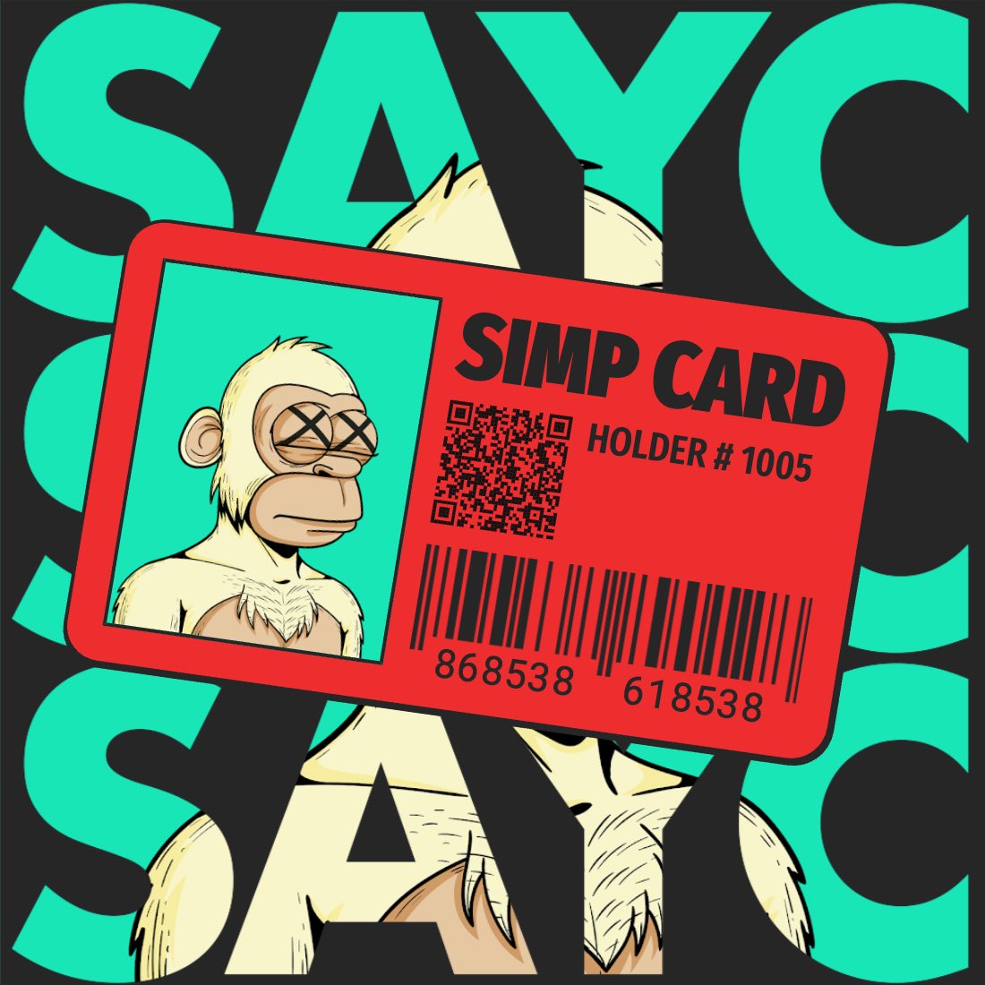 hodlbois's tweet photo. @nftbeast_eth #Simpcards #SAYC https://t.co/Lmjn94jWUQ