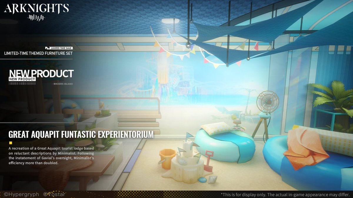 Arknights_EN on Twitter "【Limitedtime Themed Furniture Set】 Great