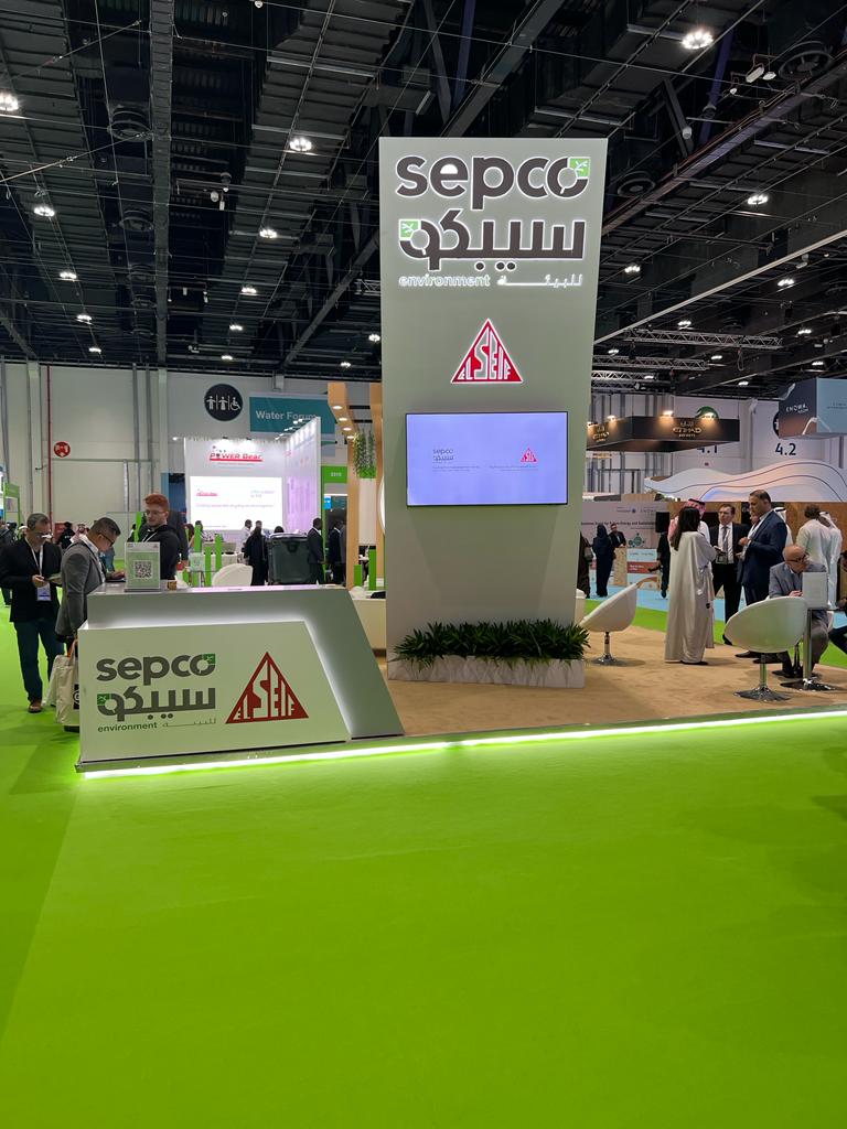 sepcoSaudi's tweet photo. جانب من مشاركتنا في معرض⁦⁩#EcoWaste2023
في يومنا الاول حيث تشرفنا بعرض خدماتنا مع الكثير من العملاء والزوار #سيبكو https://t.co/BFpCU02HlH