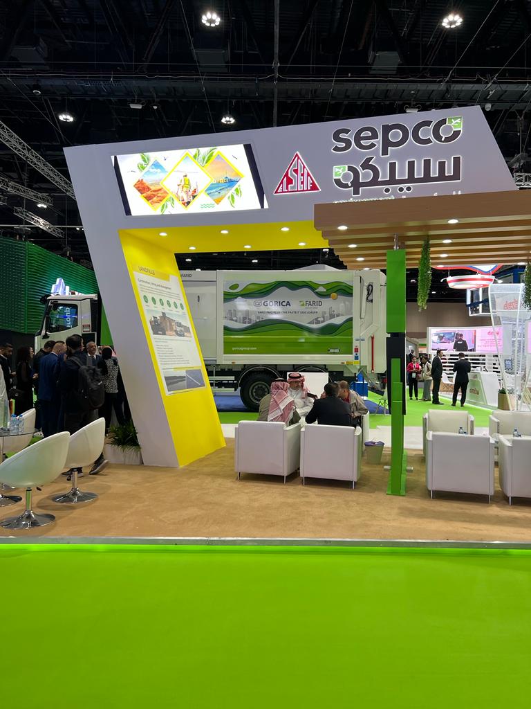 sepcoSaudi's tweet photo. جانب من مشاركتنا في معرض⁦⁩#EcoWaste2023
في يومنا الاول حيث تشرفنا بعرض خدماتنا مع الكثير من العملاء والزوار #سيبكو https://t.co/BFpCU02HlH