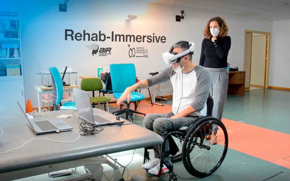 El Hospital <a href="/HNParaplejicos/">H. N. Parapléjicos</a> ha presentado Rehab-Immersive, iniciativa con la que se busca desarrollar una plataforma en la nube basada en #RealidadVirtual destinada a la rehabilitación de miembros superiores de pacientes con lesión medular cervical.

👉🏼acortar.link/6Hc8Fb