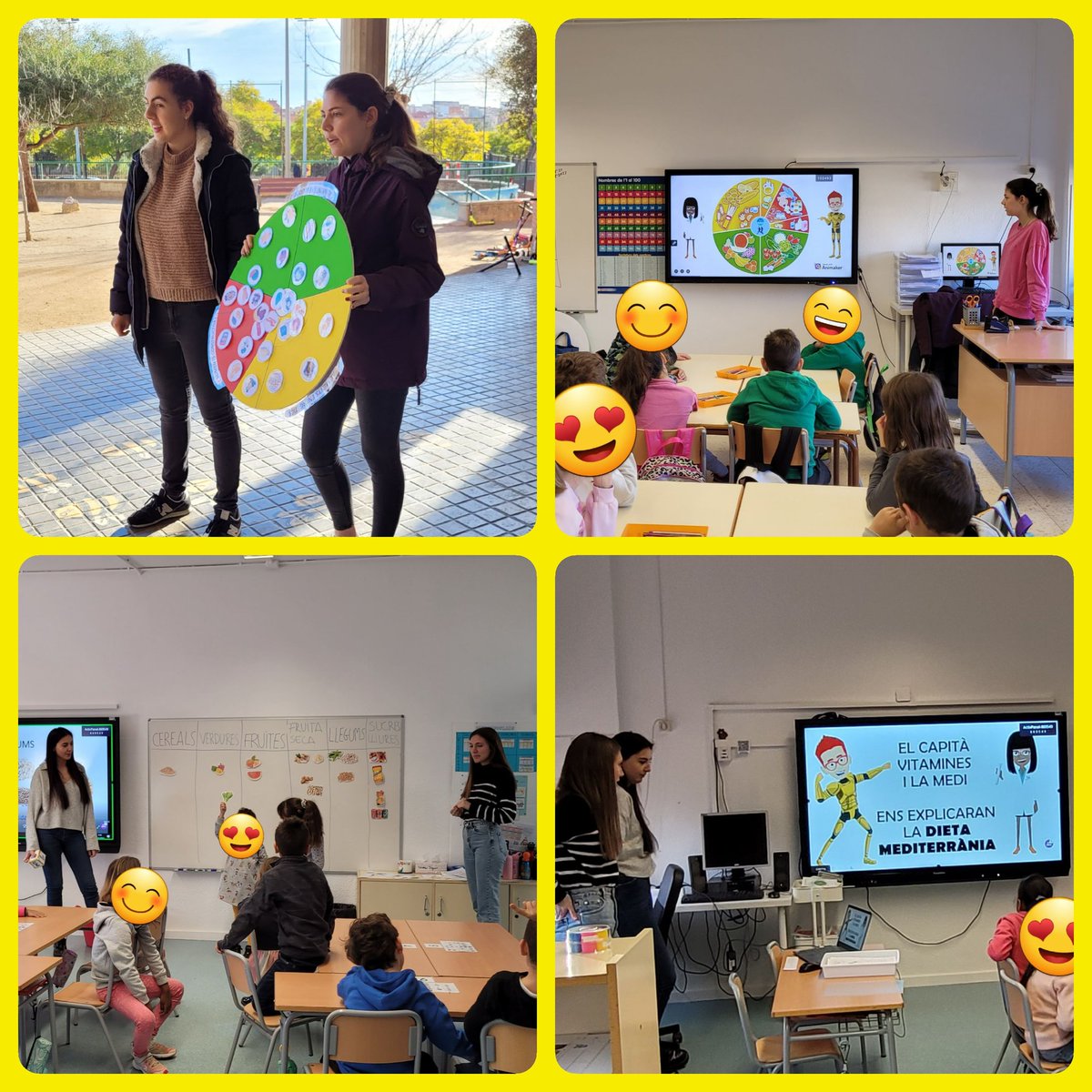 Carme Pallares (@pallarescarme) on Twitter photo Avui les alumnes de 4art <a href="/enfermeriaub/">Infermeria UB</a> han anat al #CEIPPratdelaRiba #Esplugues a fer el seu ApS d' <a href="/infadimed/">INFADIMED ®</a>.
Noves professionals d'Infermeria realitzant intervencions en #Comunitària #AtencióPrimària #promocióhàbitssaludables tot un orgull☺️☺️ Avui les alumnes de 4art <a href="/enfermeriaub/">Infermeria UB</a> han anat al #CEIPPratdelaRiba #Esplugues a fer el seu ApS d' <a href="/infadimed/">INFADIMED ®</a>.
Noves professionals d'Infermeria realitzant intervencions en #Comunitària #AtencióPrimària #promocióhàbitssaludables tot un orgull☺️☺️