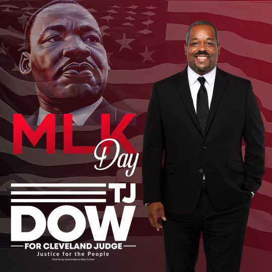Dow4Cleve's tweet photo. Happy #MLKDay Remember Dr. King’s words, “injustice anywhere is a threat to justice everywhere.” #Cleveland https://t.co/sCHf3Z3iyG