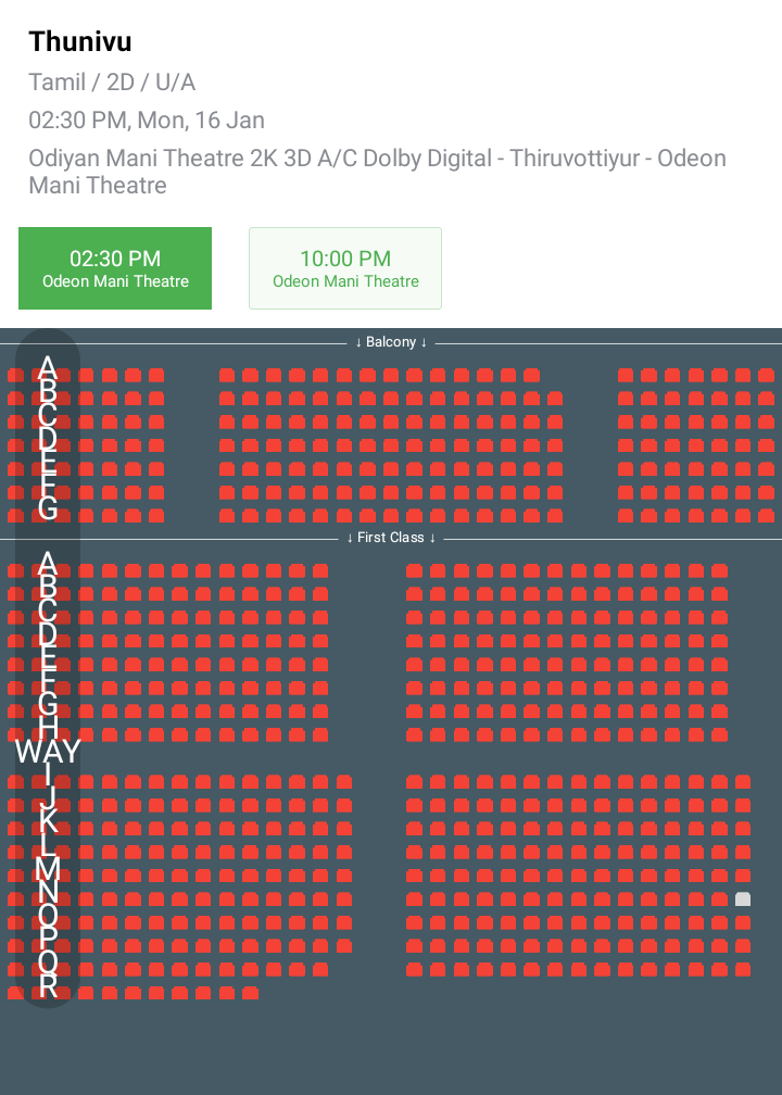 i_RA_Anand's tweet photo. #Thunivu Day 6, Matniee show status in
North Madras Big Capacity Screens,
#SriBrindha (1019 seats) - Full
#Bharath (726) - Full
#Odiyanmani (706) - Full
#Idreams (582) - Full
#ThunivuPongal https://t.co/DFOEHCHpvk