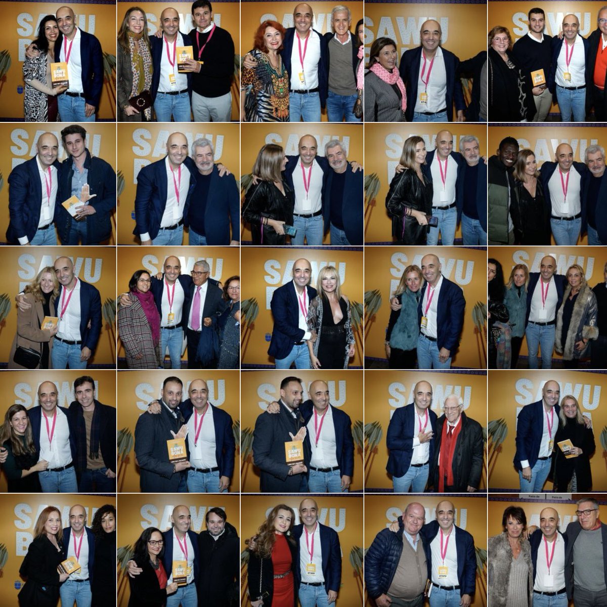 cipriquintas's tweet photo. Para todos los que me preguntáis si puedo enviaros vuestra foto del #fotocall 📸 👉🏼 https://t.co/XNhSEMqUge
Desde aquí puedes ver, descargar y compartir tu fotos del evento. Hay muchísimas más en la web. Y si la publicas en tus redes, no olvides de etiquetarme. ❤️🙏🏼 #Sawubona https://t.co/GP34duHAq4