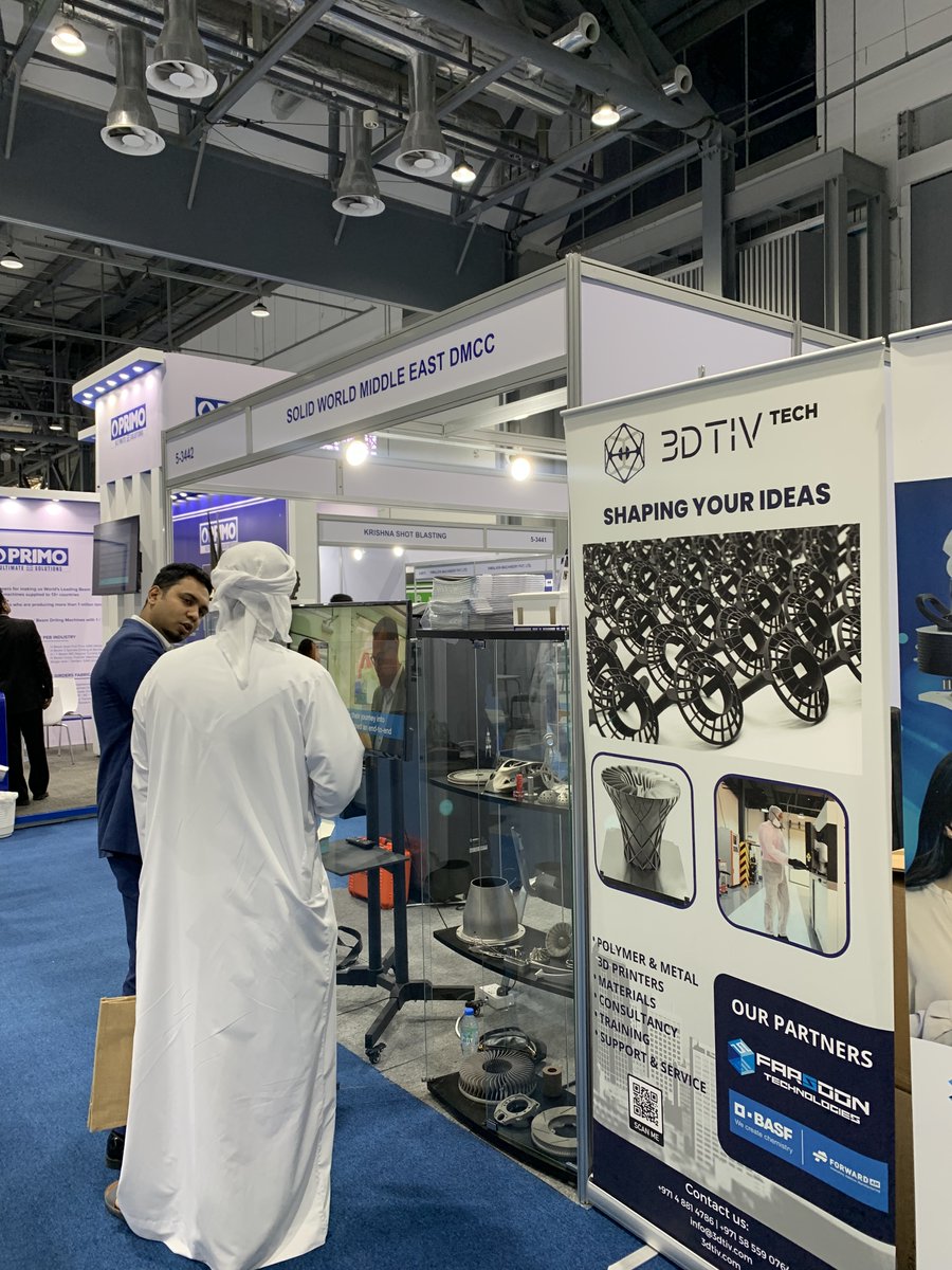 3dtiv's tweet photo. We started the New Year off right with our first Expo of the year!

Last week's @Steelfabme was the perfect opportunity to network and learn more about how #additivemanufacturing can benefit a variety of Industries.
Thanks for a fantastic time and see you at the next Expo! 👋🏼 https://t.co/EWz1lvKVcI