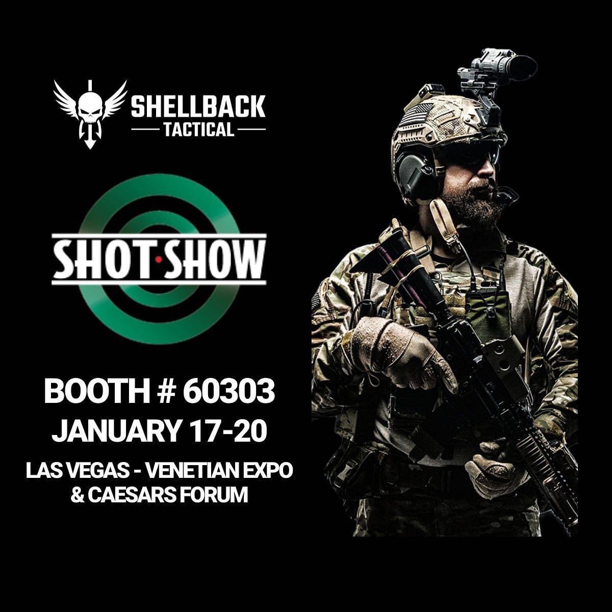 Vegas bound for #shotshow 2023! Come visit us at booth 60303. #shellbacktactical #tactical #platecarrier #bodyarmor #tacticalgear