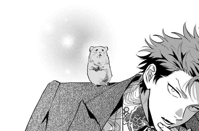 また本編に全く関係ない扉描いてる🐹💭 