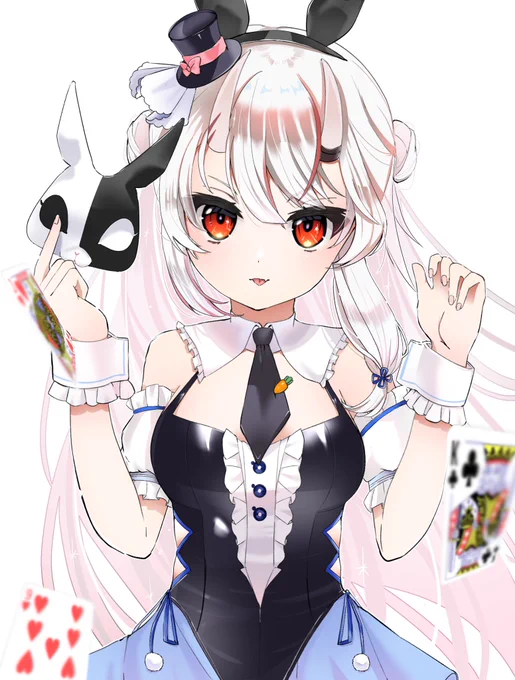 新年一発目!2023年卯年お嬢のぺこら衣装#百鬼絵巻 