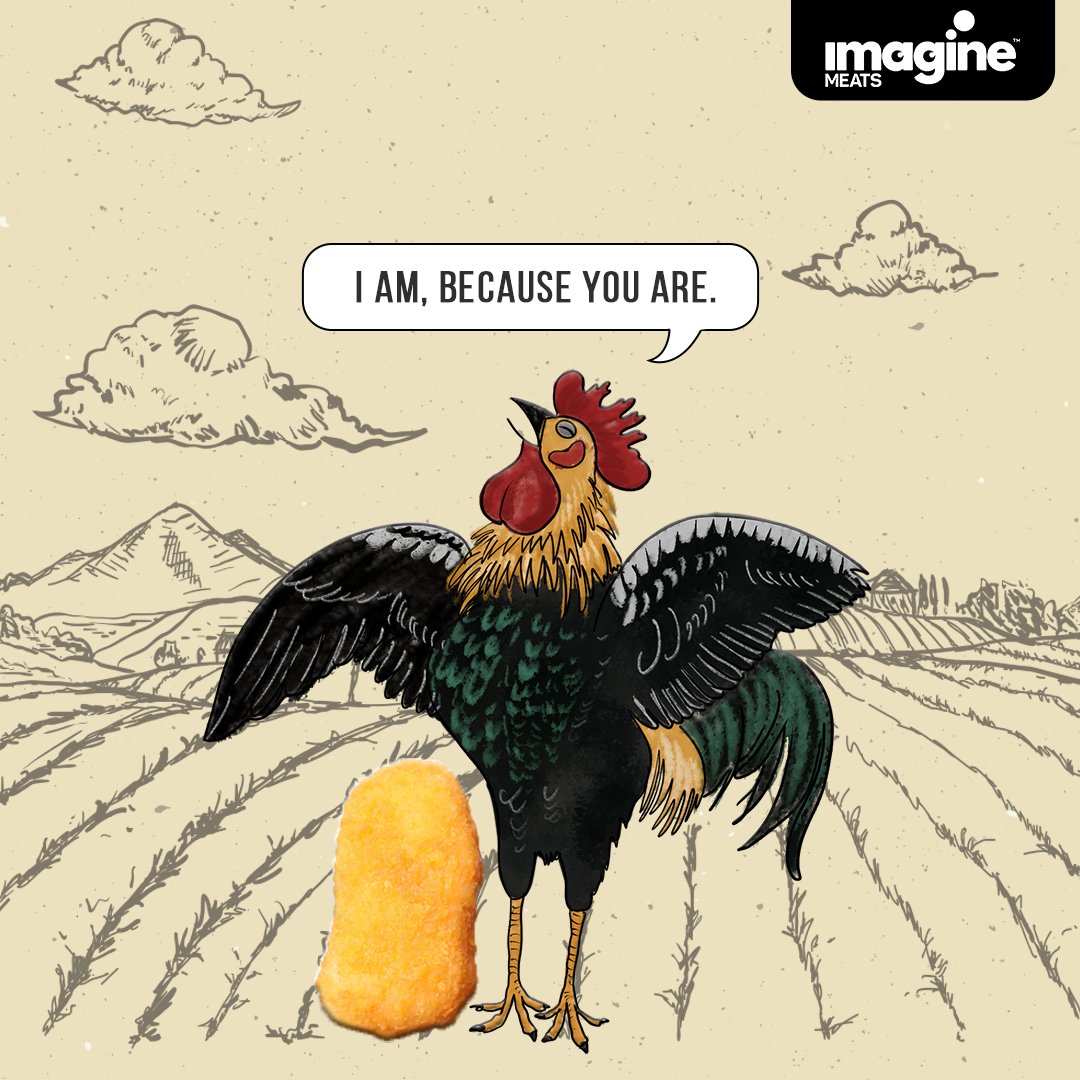 Imagine_foods's tweet photo. Every time you eat a happy nugg, a chicken smiles. It’s true, try it yourself.
•
•
•
•
#ImagineMeats #ImagineChicken #ImagineMutton #Plantbased #Plantbasedmeat #Plantlover #Happymeat #Meatfree #Meatlesseveryday #Meatlessmeat #alternateprotein #Crueltyfree https://t.co/uTuyILm8Tu