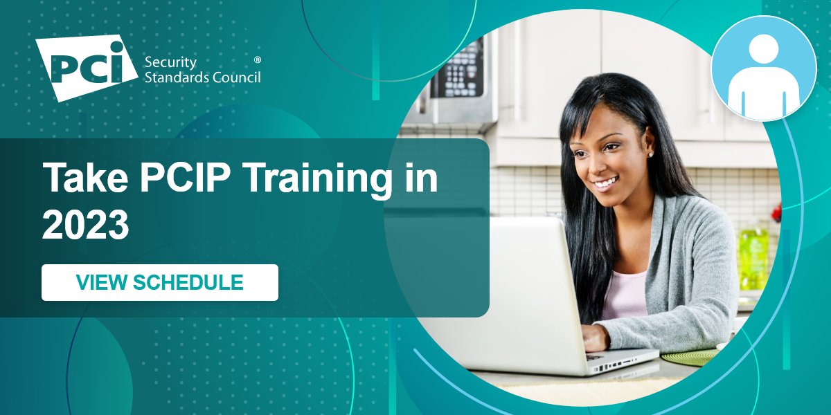 PCISSC's tweet photo. Learn the tools needed to help your organization build a #secure #payment environment in our next PCIP Training! Find out more and save your spot: https://t.co/7pxwP5Dp9P https://t.co/lEeXqOy0be