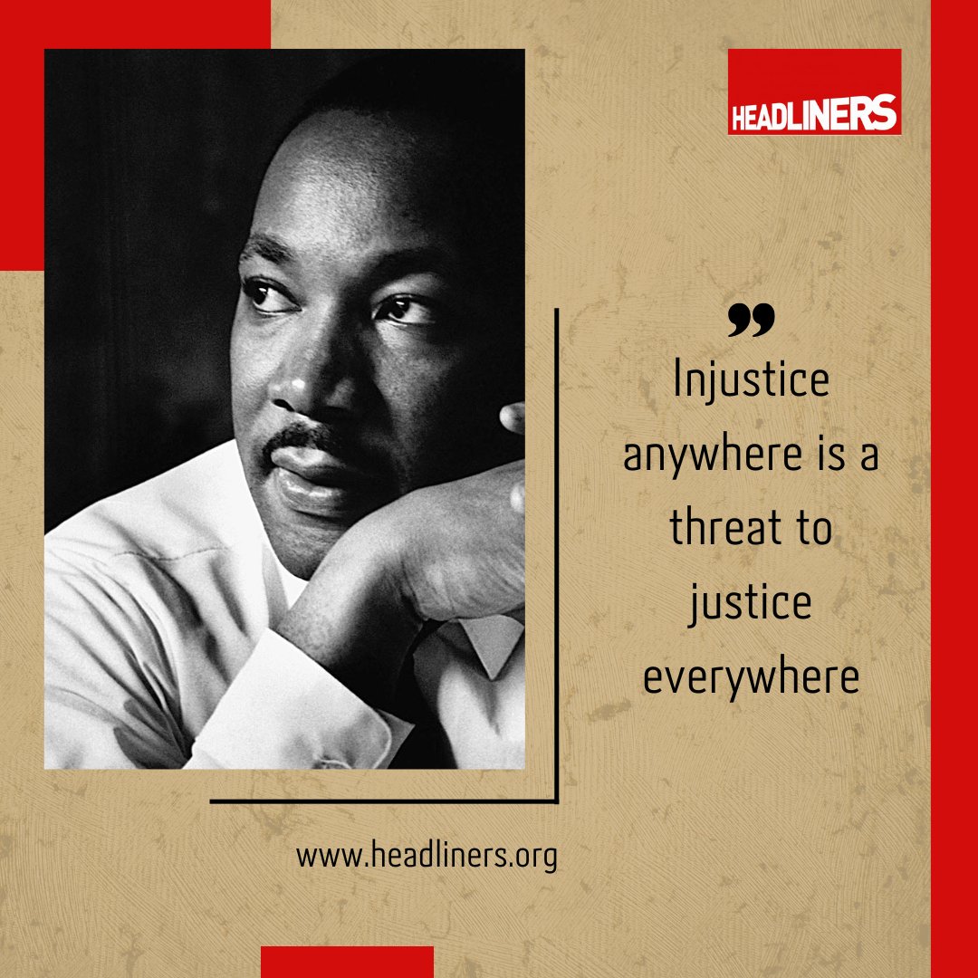 Today is Martin Luther King Day. MLK was one of the most prominent leaders of the civil rights movement, dedicating his life to combating racial inequality and today, we join organisations across the globe to recognise his lasting legacy.

EMPOWER | EDUCATE |ADVOCATE