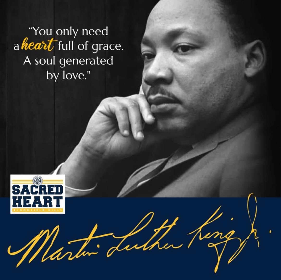 “True peace is not merely the absence of tension; it is the presence of justice.” #MLKDay