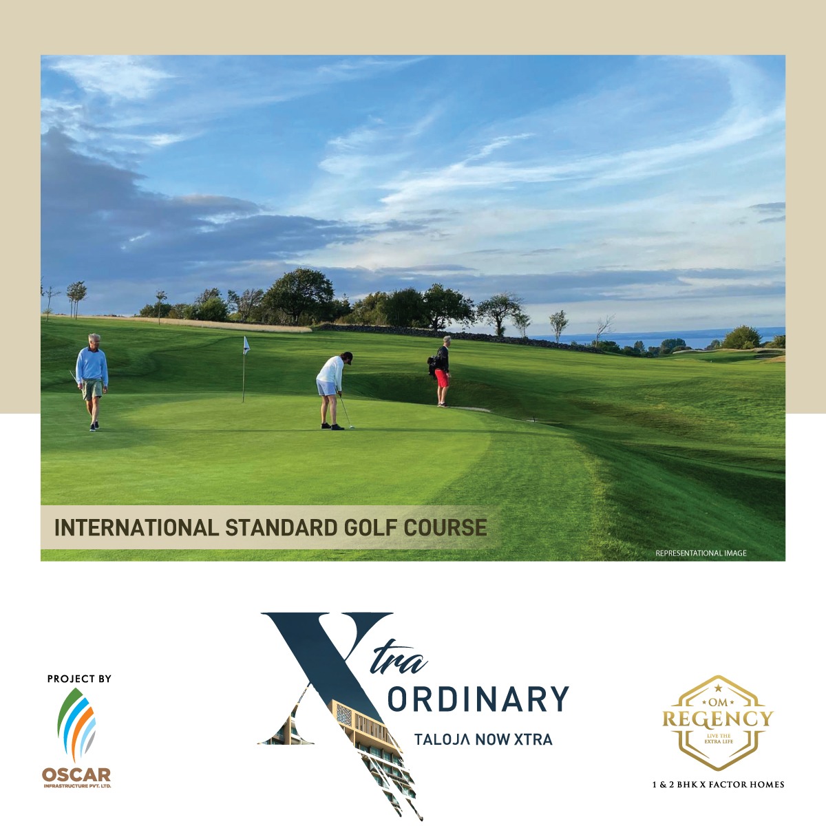 OmRegency's tweet image. Got no weekend plans? Enjoy a fine day playing golf with your peers

Om Regency, dream homes located astonishingly close to the Golf Course.

Live the Luxury Life!

#OscarInfrastructure #OmRegency #SocialInfrastructure #Golf #Taloja #XtraLife #XtraOrdinary #RealEstate #property