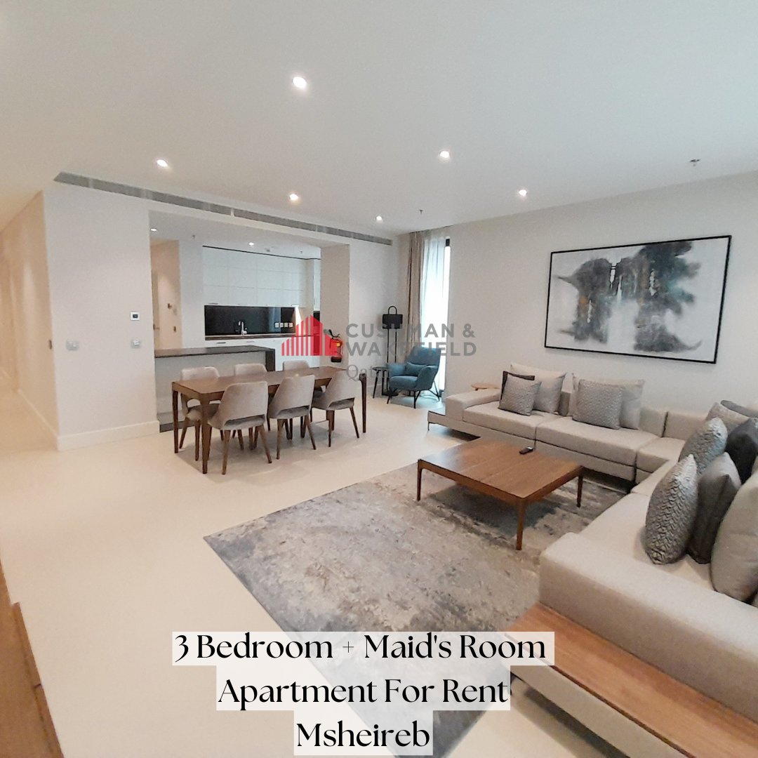 Cushman & Wakefield Qatar on Twitter "A fully furnished 3BR + maid’s