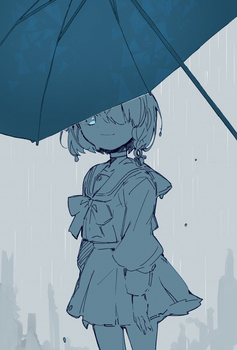 アロナ「アロナ風邪ひいちゃうよ あれ? 」|瀬奈 悠太のイラスト