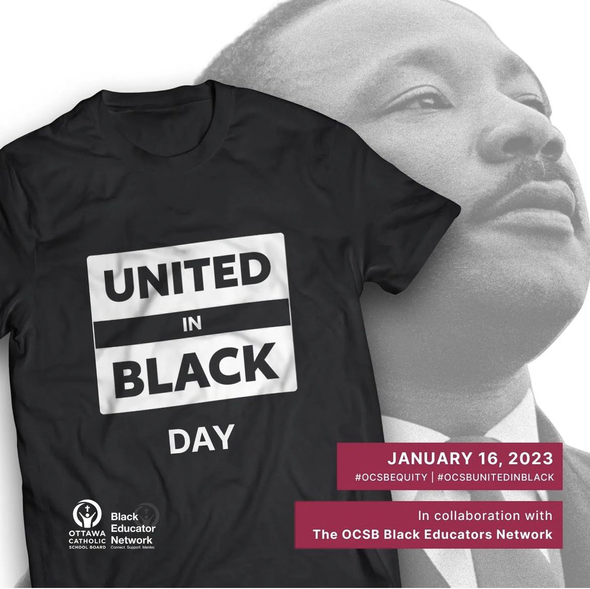 Today, January 16th, we wear black (and <a href="/JosephineOCSB/">St. Josephine Virtual High School</a> change our backgrounds and icons) for #ocsbUnitedInBlack Day. Today and always, we stand united against anti-black racism 🖤 <a href="/ocsbequity/">@OCSBEquity</a> <a href="/OttCatholicSB/">Ottawa Catholic School Board</a> #ocsbequity