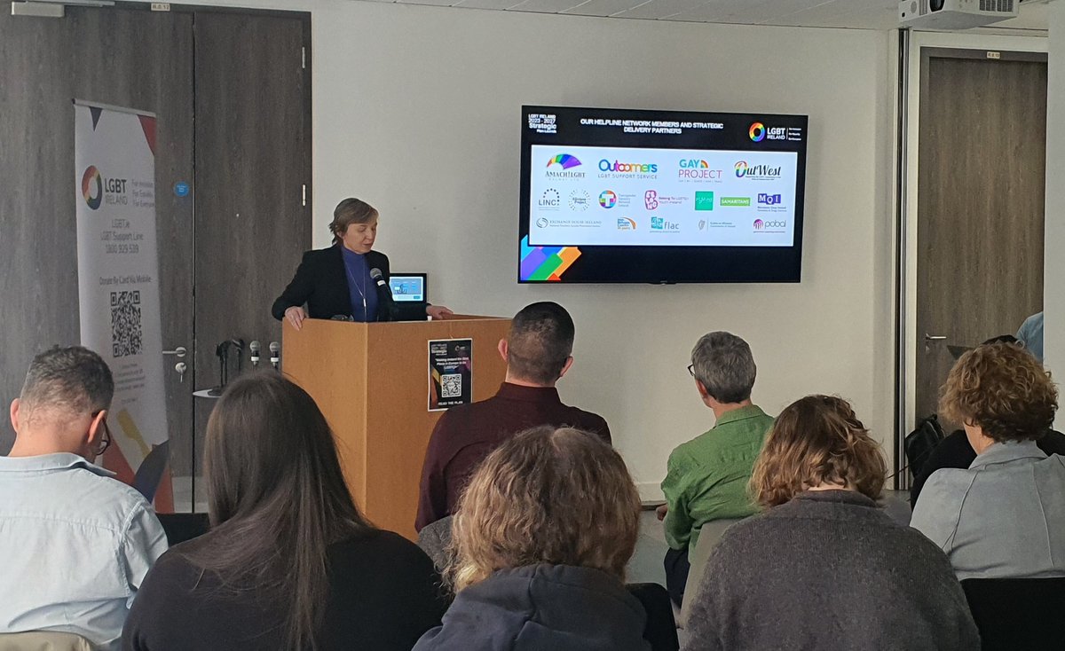 LGBT Ireland (@lgbt_ie) on Twitter photo CEO of LGBT Ireland, Paula Fagan opens today's launch event - Making Ireland the Best Place in Europe LGBTQI+ #LGBTQIEquality CEO of LGBT Ireland, Paula Fagan opens today's launch event - Making Ireland the Best Place in Europe LGBTQI+ #LGBTQIEquality