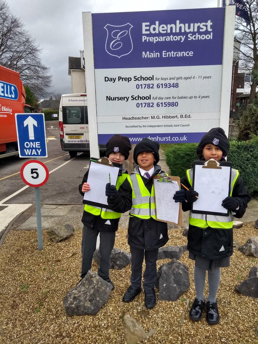 Prep 3 <a href="/EdenhurstSchool/">Edenhurst Prep School</a> are enjoying a chilly walk around the local area to find signs and symbols #EPSAchieve. We love practical learning.