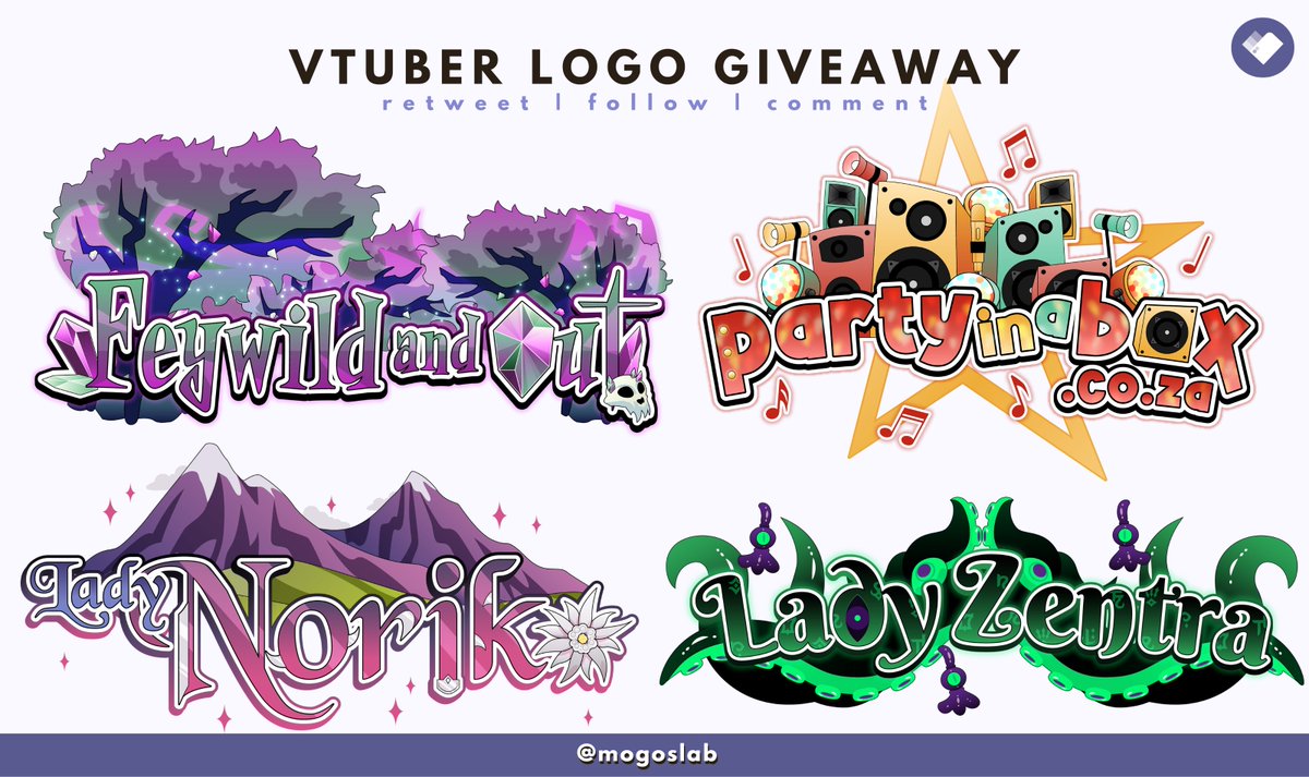 mogoslab_'s tweet image. ✨Free Logo Giveaway✨
End: January 18th

To enter:
☑️ Follow :D
☑️ Retweet &amp;amp; Comment 

#Vtuber #VTuberUprising