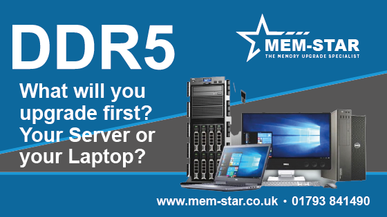 mem-star.co.uk Enhance the performance of your devices with Mem-Star's DDR5 Server Memory, Laptop Memory & Desktop Memory. Our memory experts are on hand to offer the best brands in the world. #ddr5 #servermemory #highperformance