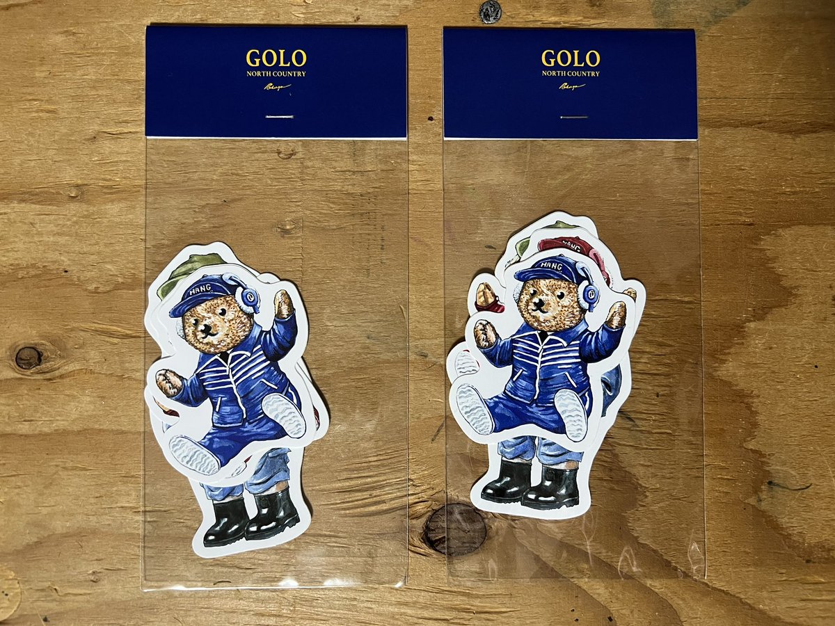 nanarokuroita's tweet image. GOLO BEAR FAMILY STICKER SETドープ
#goodmailday 
#rokugodpt 
#rokugodepart 
#rokugodepartgolo
#juicerecords 
#polo
#poloralphlauren 
#北の国から
#黒板五郎
#純
#蛍
#熊さん