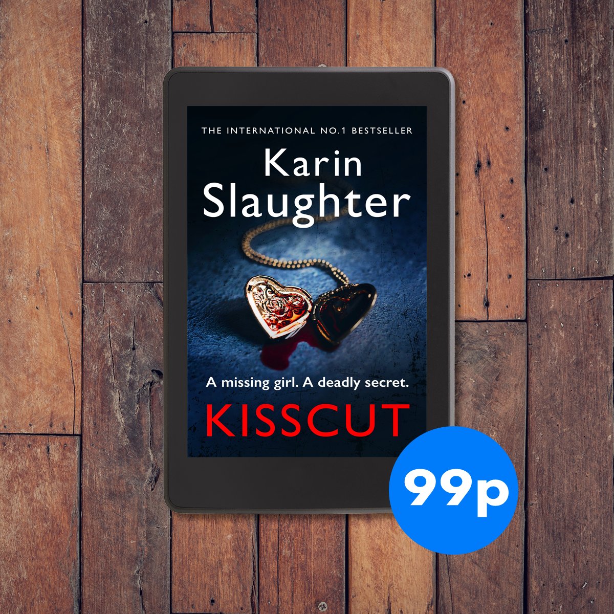 Most teenage secrets are harmless, but this one could have deadly consequences... This week's eBook deal is #Kisscut by @SlaughterKarin! Get yourself a copy for just 99p: amazon.co.uk/Kisscut-Grant-… #AffiliateLink