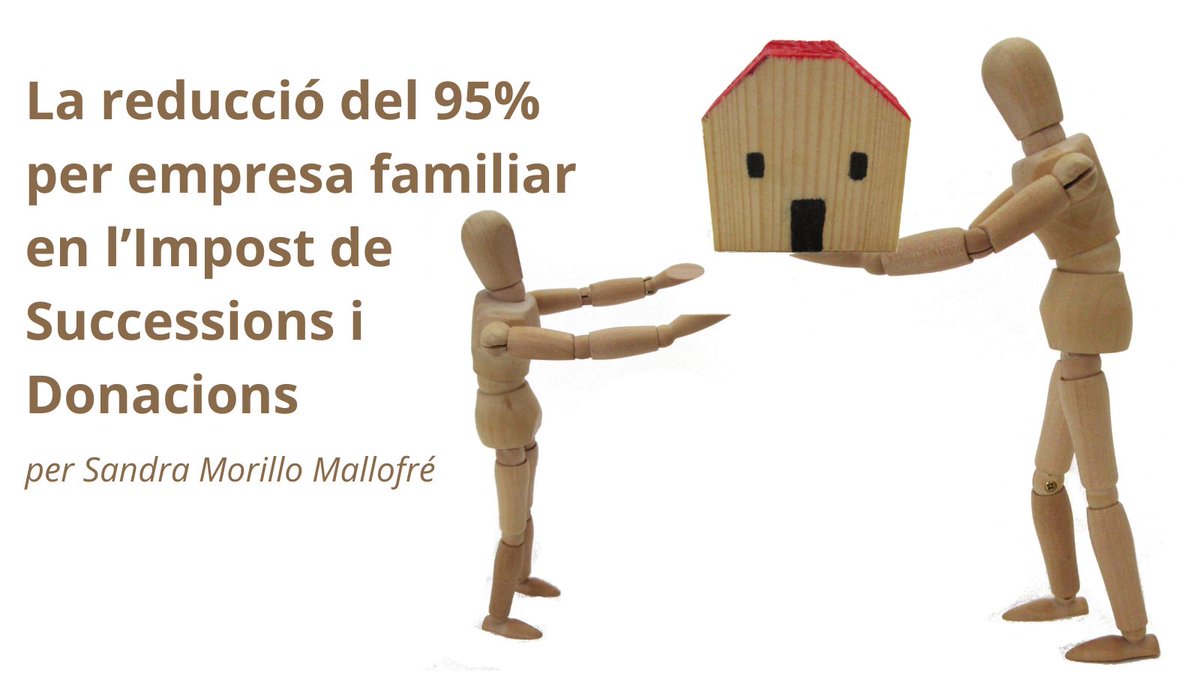 RiusConsultors's tweet photo. Impost de Successions i Donacions: quins avantatges fiscals poden tenir les empreses familiars? Quins requisits s’han de reunir?
Totes les respostes a l'article de #SandraMorilloMallofré de @RiusConsultors  a https://t.co/vwzuT2qdmw
#assessoriafiscal #empresesfamiliars #impostos https://t.co/hHwjRas8dU