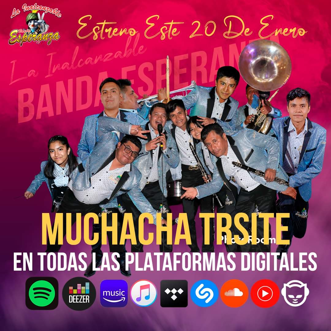 BandaEsperanza1's tweet photo. 🛑🕊️Ya se acerca familia esta gran rola 20 De Enero por que comenzamos el 2023 con todo 🛑🕊️ Ya puedes #preguardar 
https://t.co/nDWjXLnIRK
 #LaInalcanzableBandaEsperanza #MuchachaTriste #BandaEsperanza https://t.co/J0mG3ALLeA