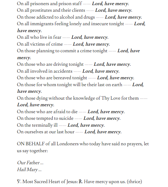 cusackandrew's tweet photo. The 'Night Litany for London' is a very beautiful set of prayers for the inhabitants of our capital city: https://t.co/F4tAVgyDrq #catholiclondon #catholicengland https://t.co/lrXmQ9tXUP