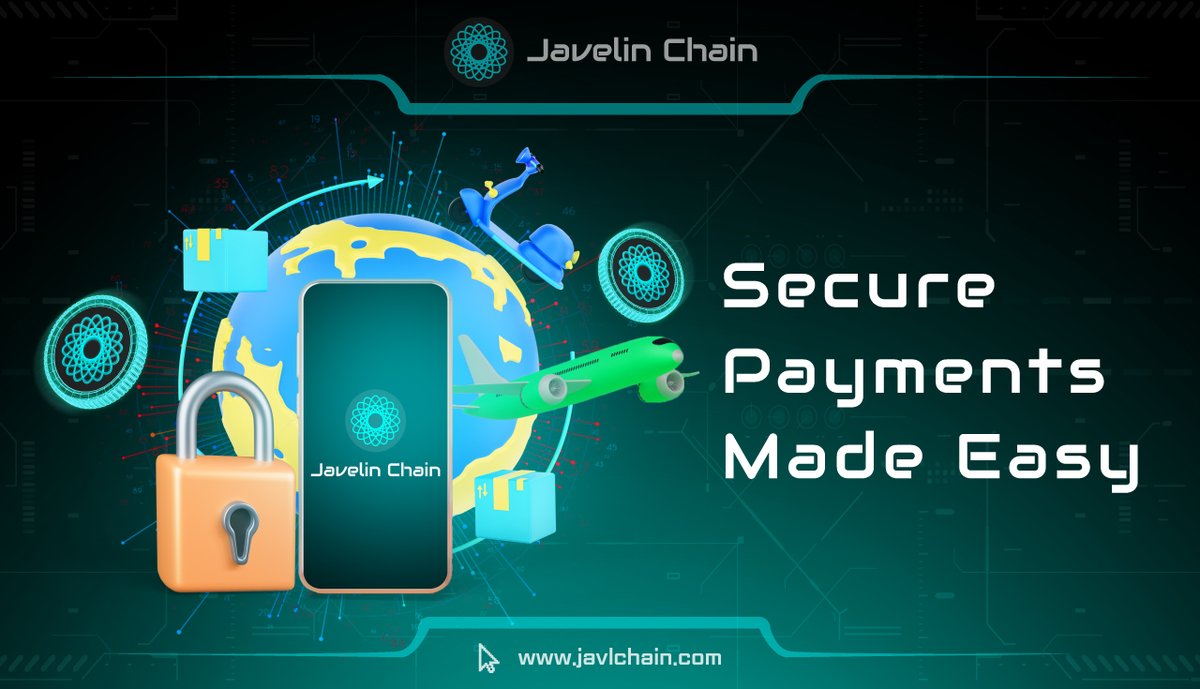 Javlchain's tweet photo. With #JavelinChain  , enjoy🥳 secure and accessible transactions in the #logistics industry. Our blockchain⛓ technology ensures transparency and #safety, and we guarantee the authenticity🛡 of all documents. Upgrade your logistics process with #Javelin Chain

#JAVLChain #JAVL https://t.co/yTkwmyLW9l