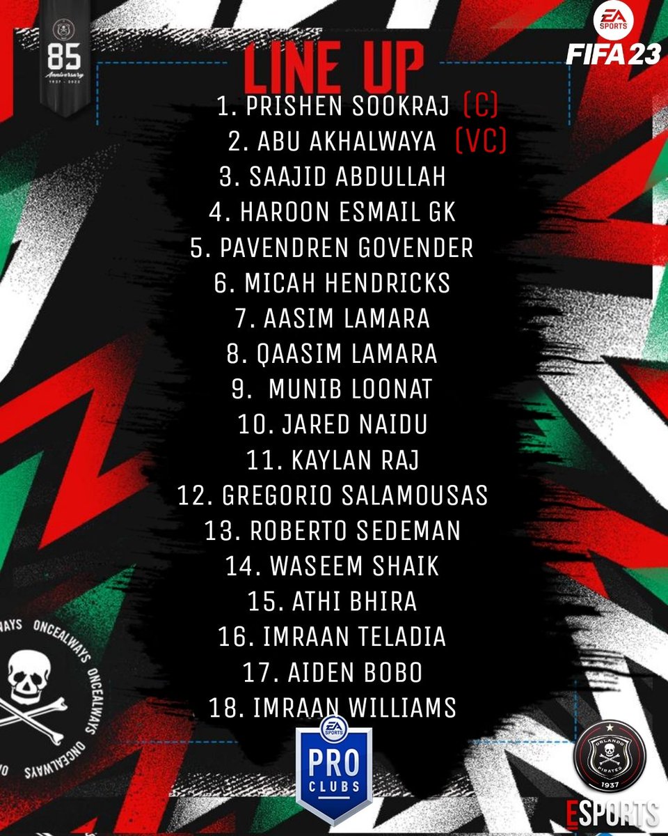 Orlando Pirates eSports Pro Clubs tweet media