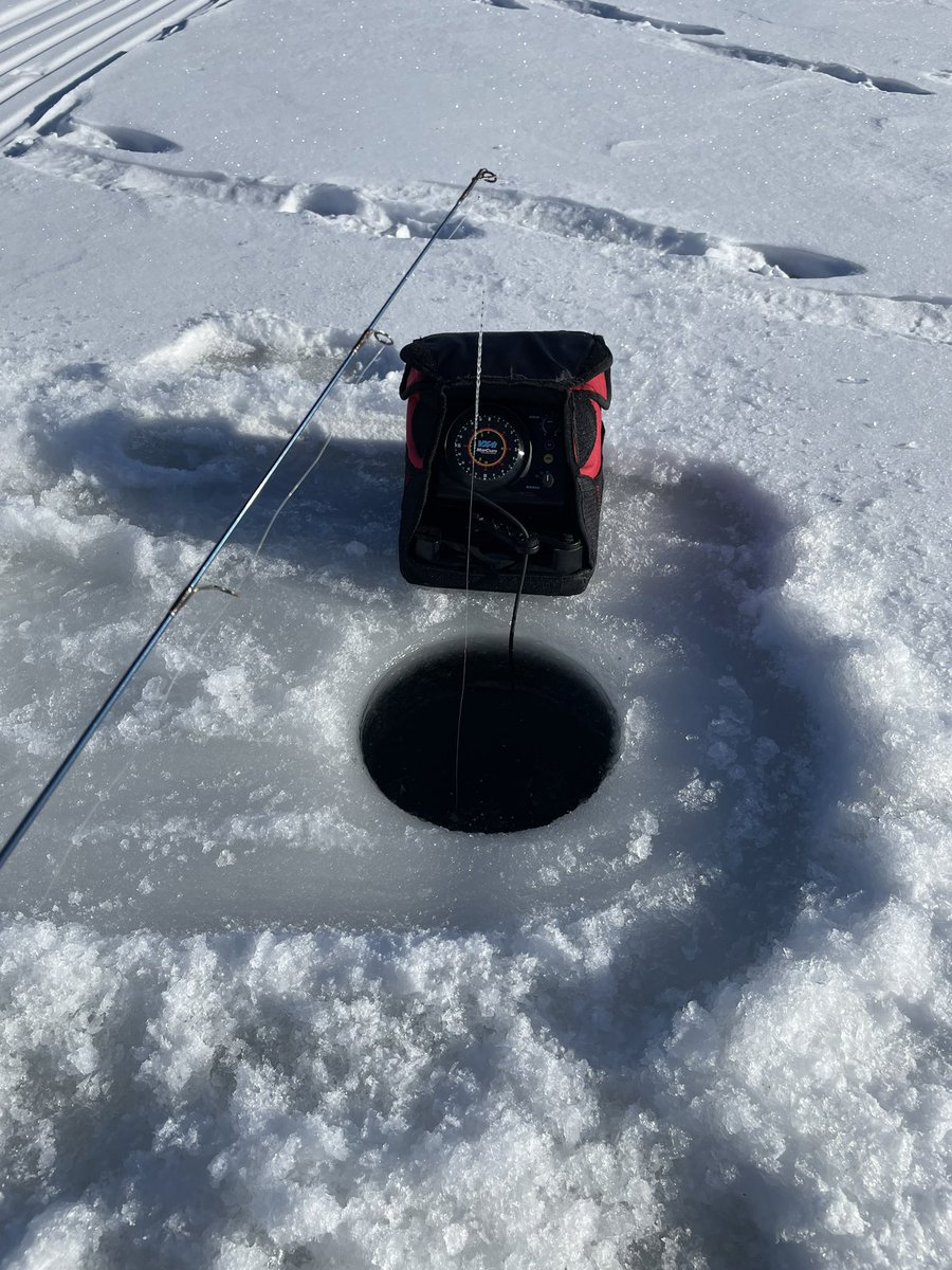 BrnHorShoe's tweet photo. Finally made it on the ice. Great day, great weather. Caught a few, kept a few. #icefishing #rainbowtrout #marcum #aurorareservoir https://t.co/qslPMAlDpm