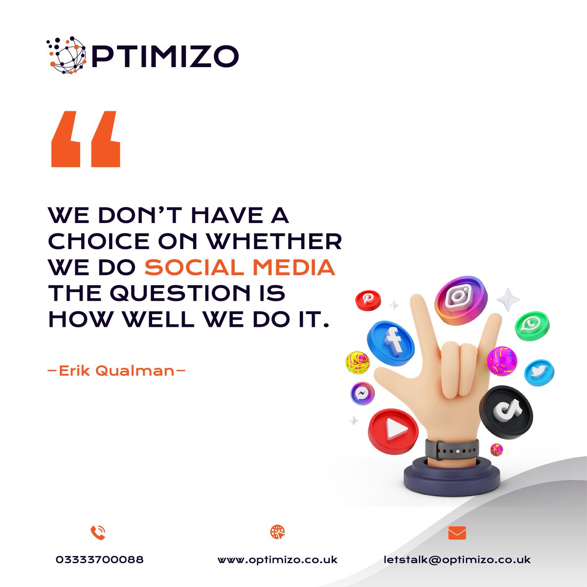 Top story: <a href="/optimizo11/">Optimizo</a>: 'Want to boost your brand's online presence? Invest in social media marketing! Let me help you create a strategy that drives engagement and grows your audience. DM for a free consultation #Social… , see more tweetedtimes.com/v/16885?s=tnp