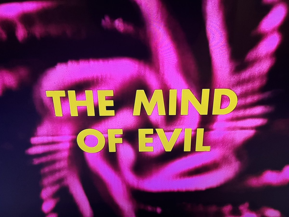 NottmTARDIS's tweet photo. “The Doctor & Jo visit Stangmoor Prison. The Doctor senses something alien & evil behind a revolutionary new treatment for the criminal mind” it’s a brand new story. It’s episode one of The Mind if Evil on today’s #DailyWho #RunningThroughCorridors https://t.co/FuuAQr1lwH