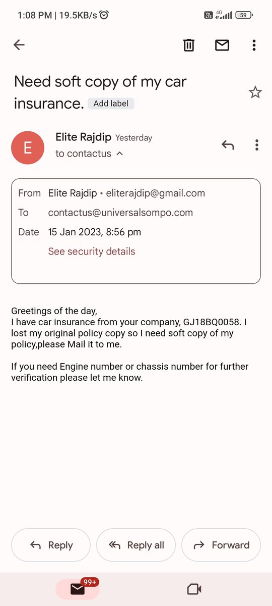 EliteRajdip's tweet photo. If you also buy insurance through online application or showroom (banka channel), be prepared to face such situations in future.I wait for more than 1.20 hours but no one is there to receive my call.The website is also not working.Don't buy insurance online or from banka channel. https://t.co/lSMy4U8bm5