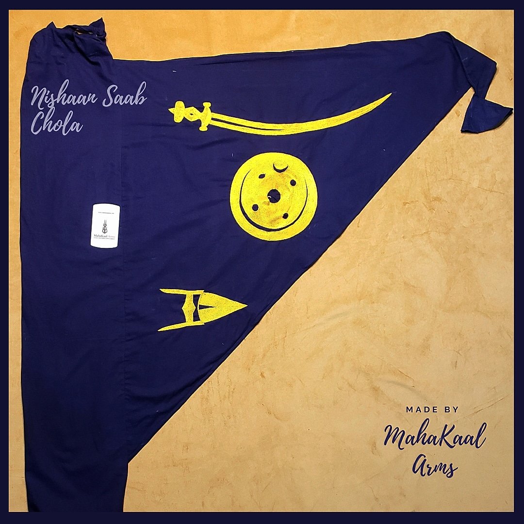 mahakaalarms's tweet photo. Puratan Maryada Nishaan Saab chola made to order to place your order kindly Dm or whatsapp us
#mahakaalarms
#puratan
#maryada
#nishaan
#saab
#chola https://t.co/6okMesQZj1