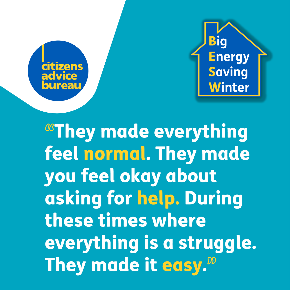 CitAdviceScot's tweet photo. We’re here to listen and help with free, confidential and impartial advice. We never judge and always aim to help you. Talk to us to help stay warm this winter or find advice online 👉 https://t.co/yUEZDljMSp
#BESW https://t.co/5iDe9mgRns