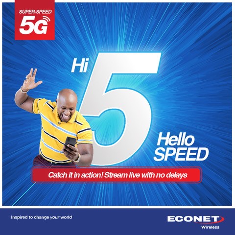 econetzimbabwe's tweet image. Hi 5, Hello Speed
Catch all the action in real time, with no delays.
#Puttingyoufirst