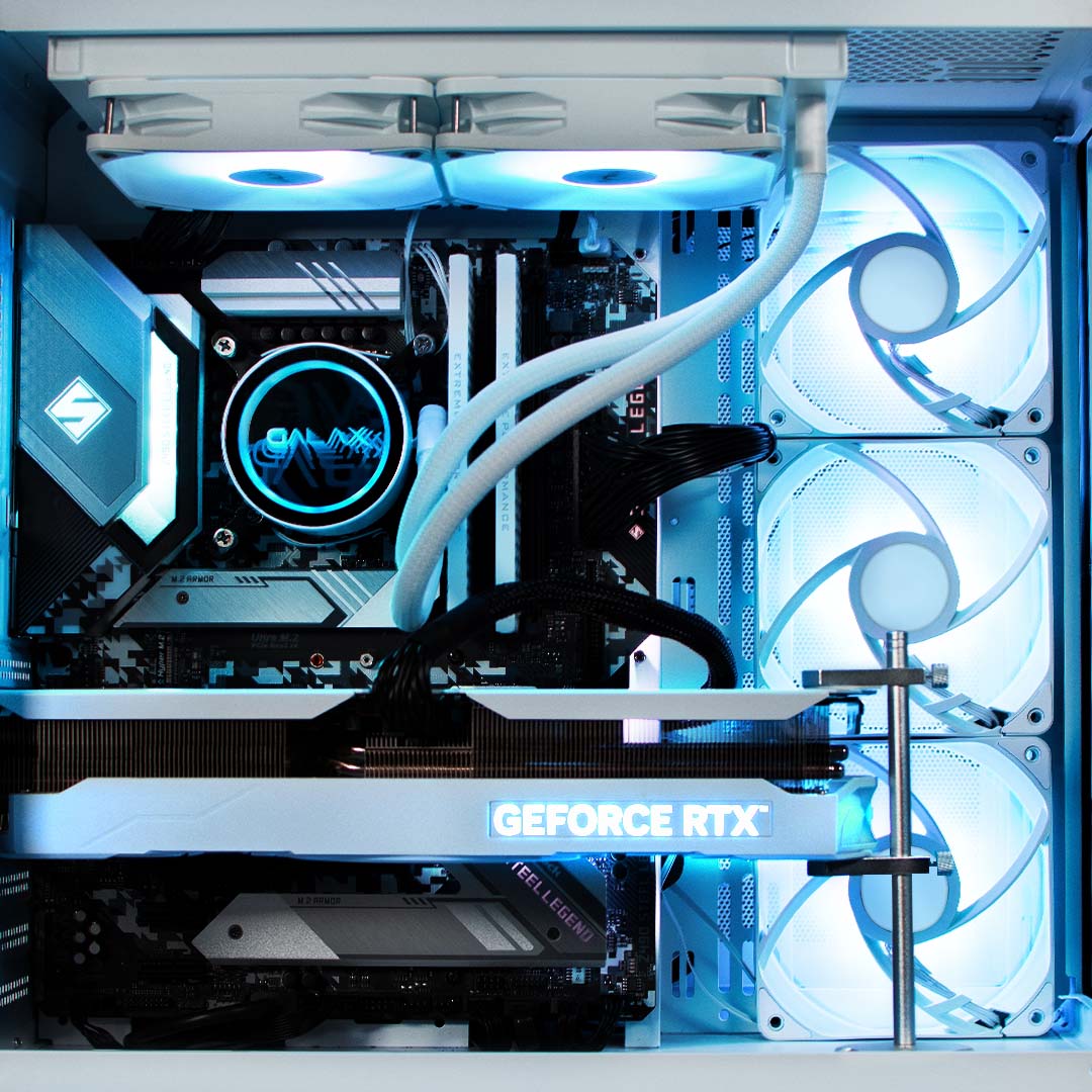 GALAXHQ's tweet photo. Did somebody say a white GALAX GeForce RTX 40 series build🤭?
🤍 GALAX GeForce RTX™ 4070 Ti Extreme Gamer: https://t.co/CnbznOMH56
#GALAX #GALAXgaming #pcgaming #PC #GeForceRTX4070Ti #ExtremeGamer #GeForceRTX40series https://t.co/ysnOsxDIRu