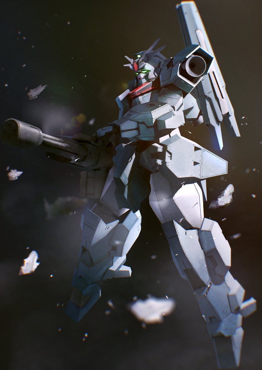mecha robot no humans weapon gun mobile suit v-fin  illustration images