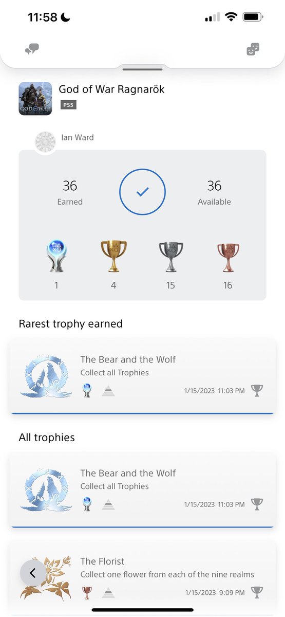 _iWard_'s tweet photo. Stoked on another platinum 🤘👌👍 https://t.co/GHrOBObrfX